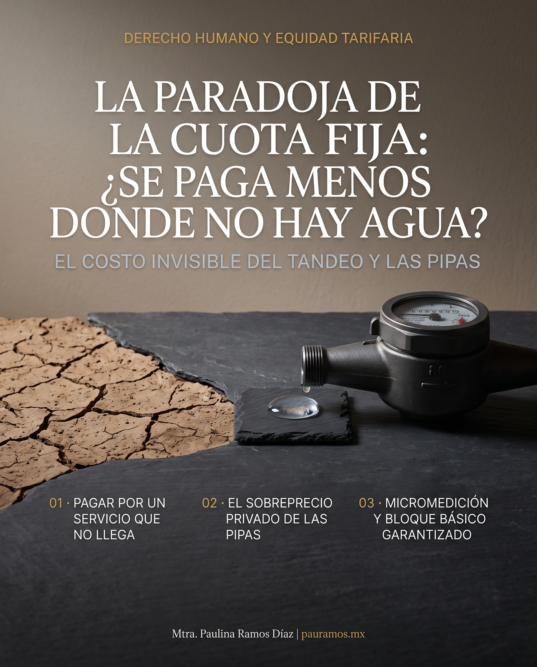La paradoja de la cuota fija: Desigualdad territorial y derecho humano al agua en Iztapalapa